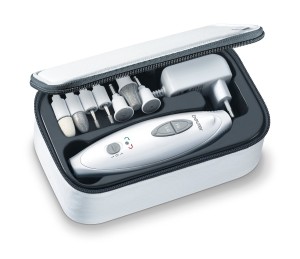 elektronisches nagelpflegegeraet inklusive aufbewahrungsbox